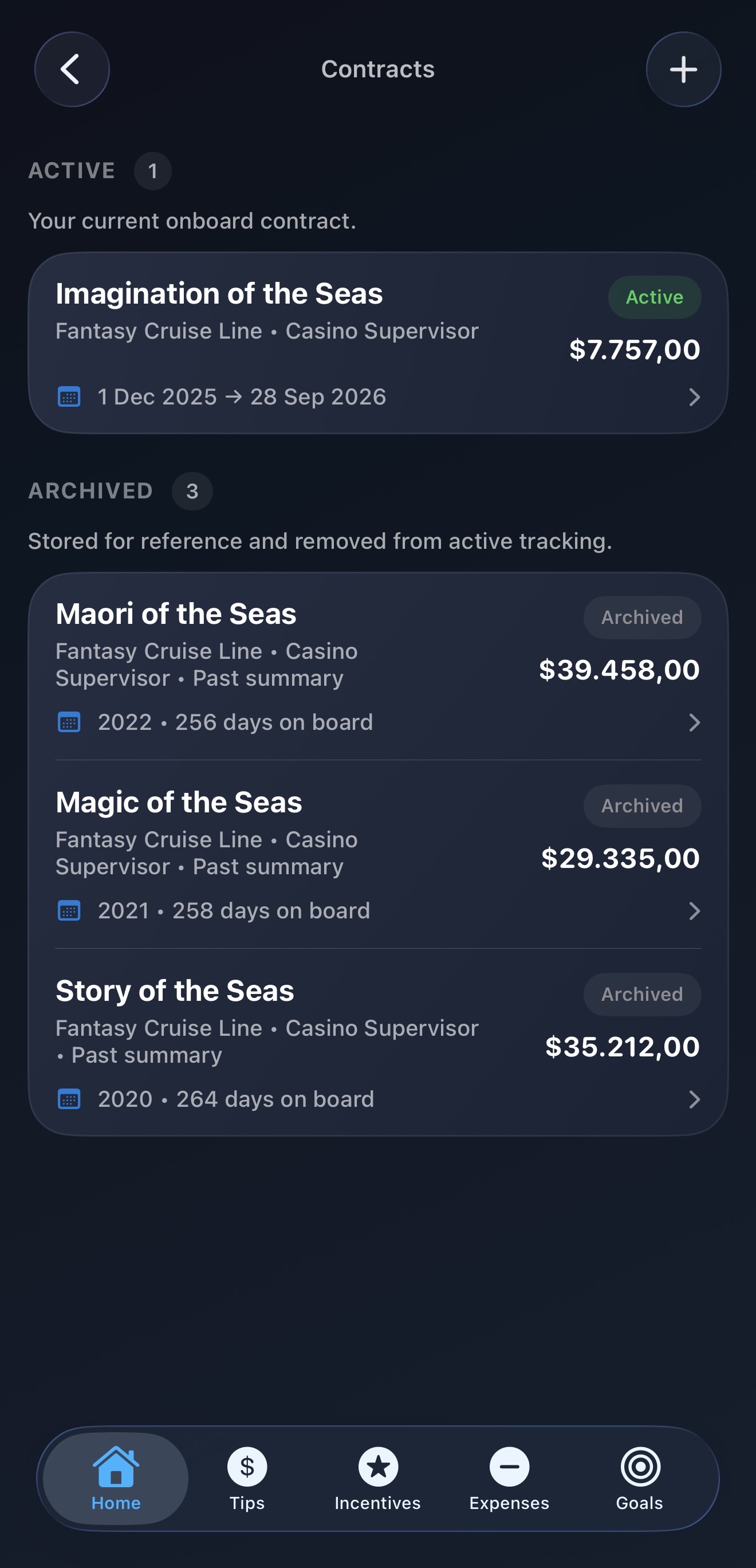 Crewzeno Contracts